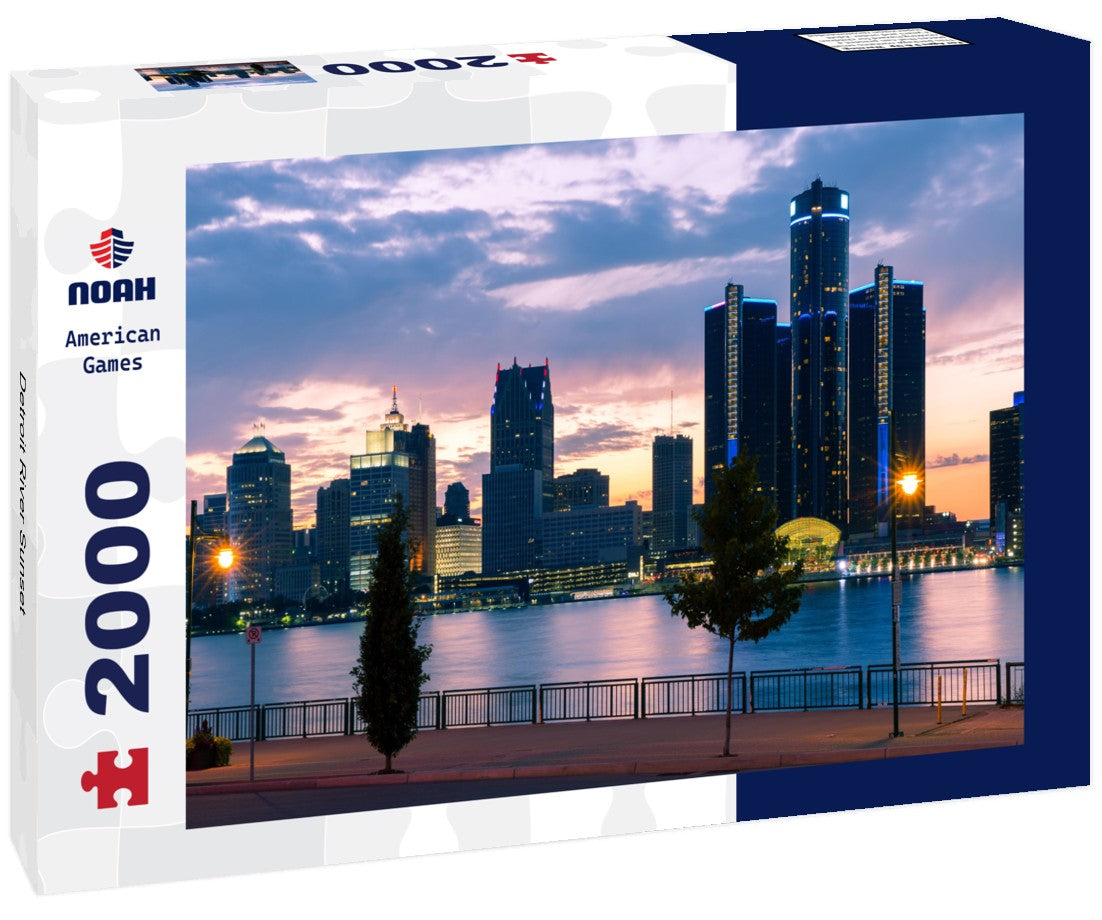 Detroit River Sunset 2000pc Puzzle