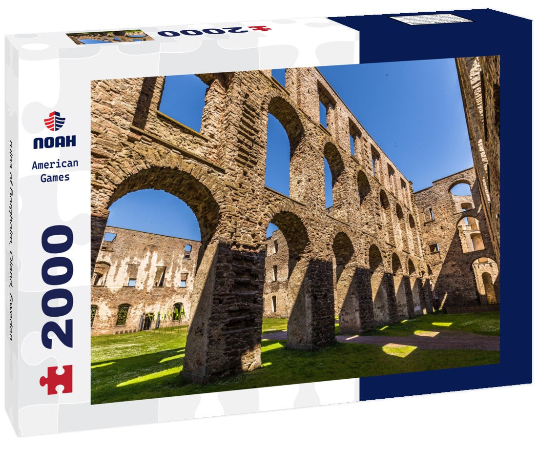 ruins of Borgholm, Oland, Sweden 2000pc Puzzle