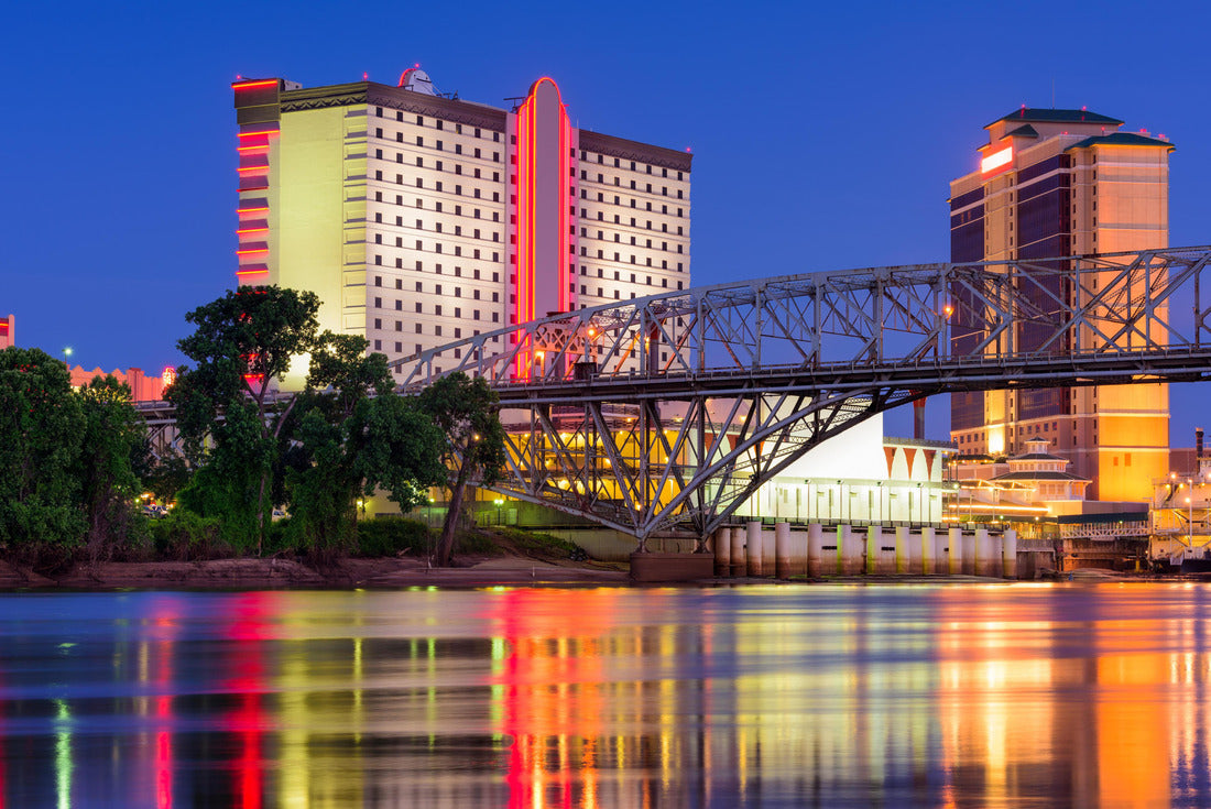 Shwarport, Louisiana, USA downtown cityscape at the capitol 2000pc Puzzle