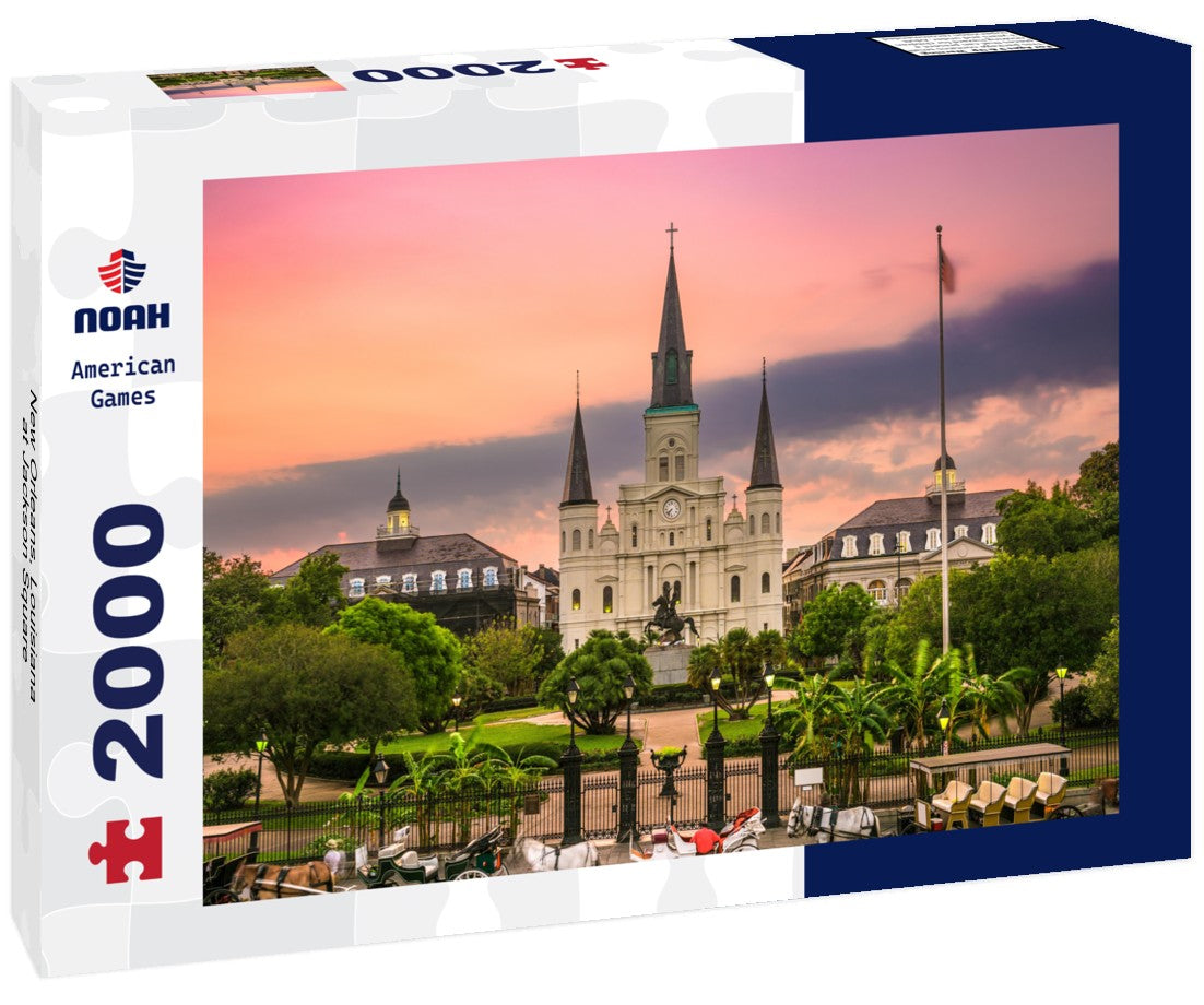New Orleans, Louisiana at Jackson Square 2000pc Puzzle
