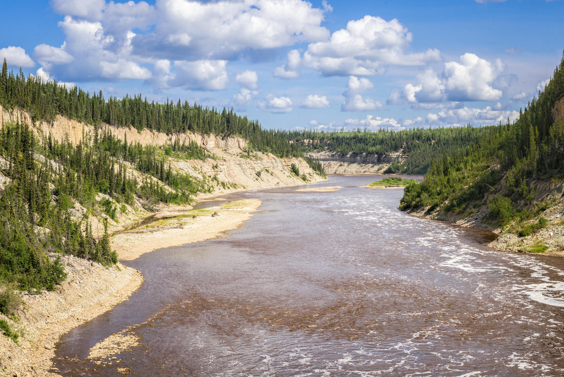 Hay River below Louise Falls, Northwest Territories, Canada 2000pc Puzzle