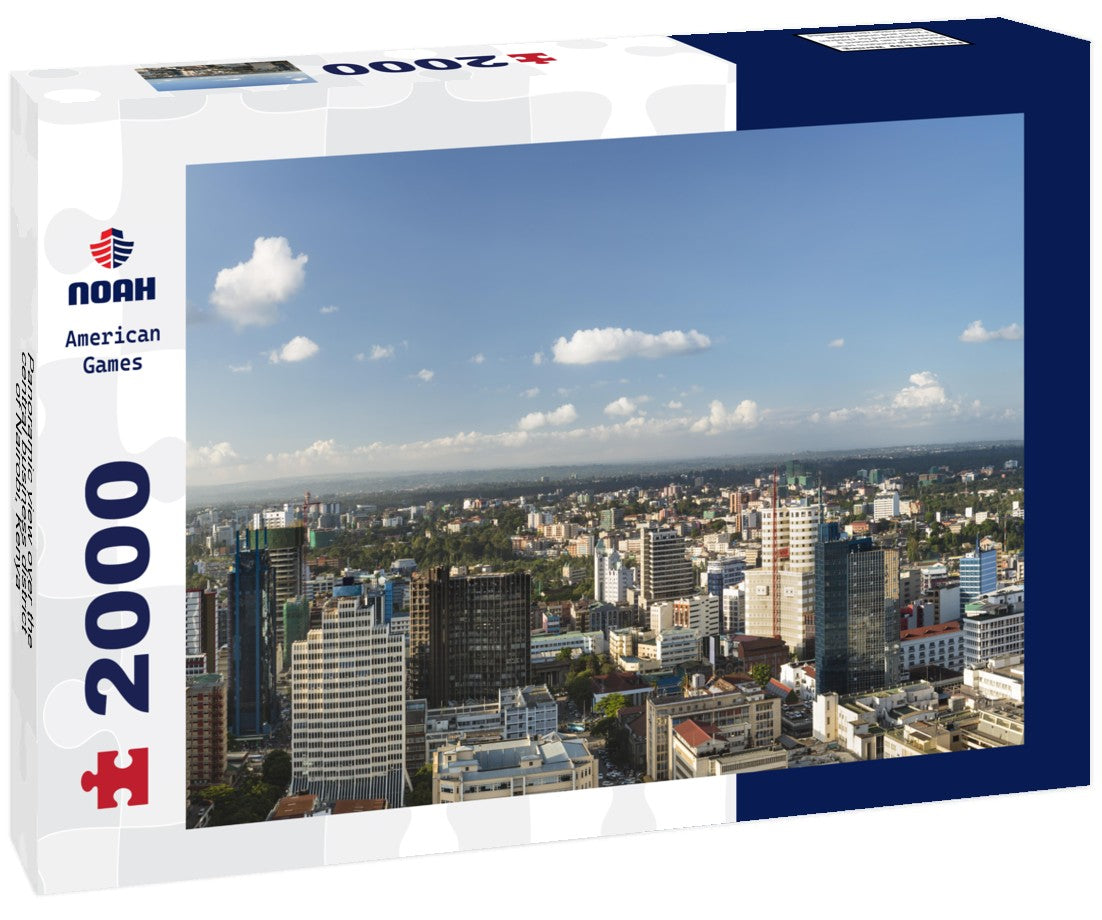 over the central business district of Nairobi, Kenya 2000pc Puzzle