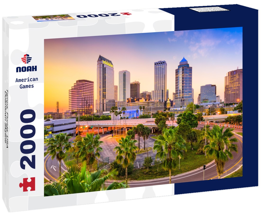 Tampa, Florida, USA Downtown Skyline 2000pc Puzzle
