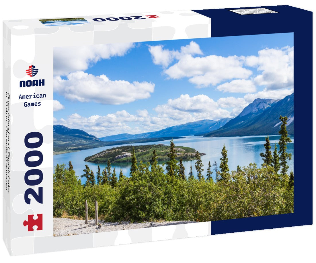 Bove Island and Tagish Lake in Yukon, Canada in summer 2000pc Puzzle
