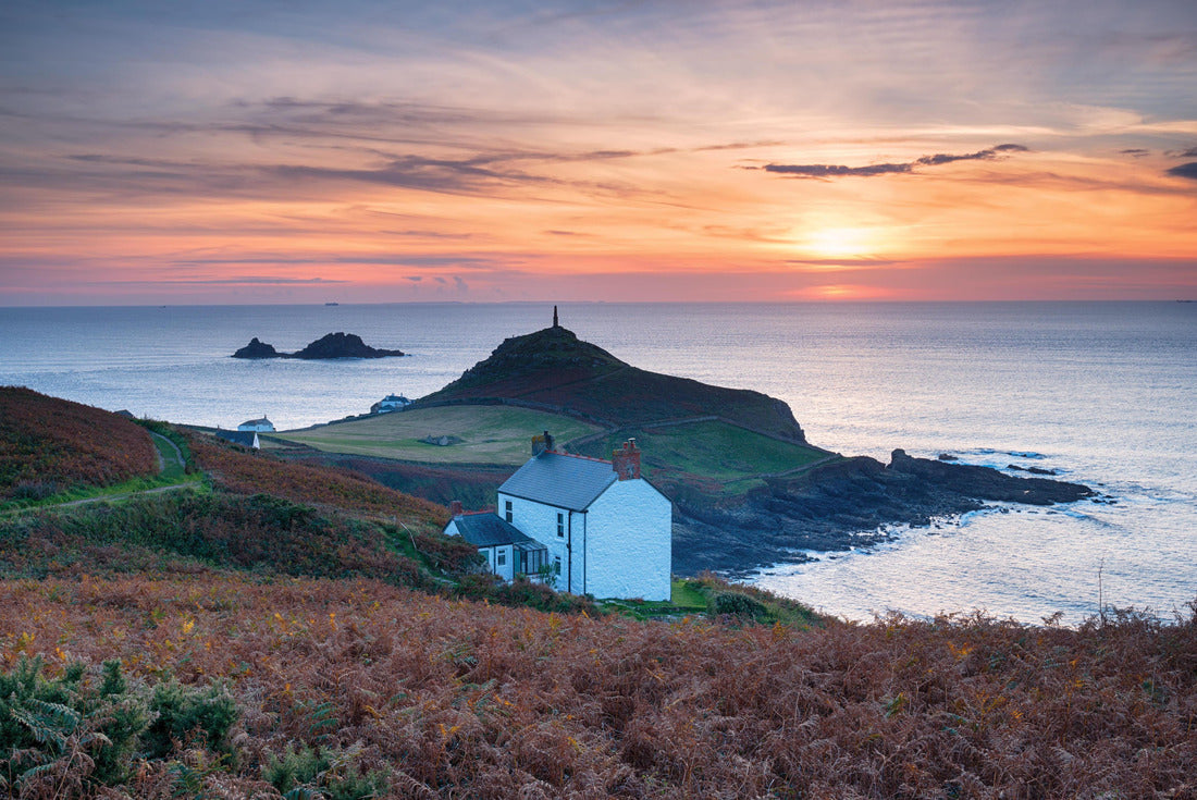 Sunset over Cape Cornwall at Land's End on the Cornish coast 2000pc Puzzle