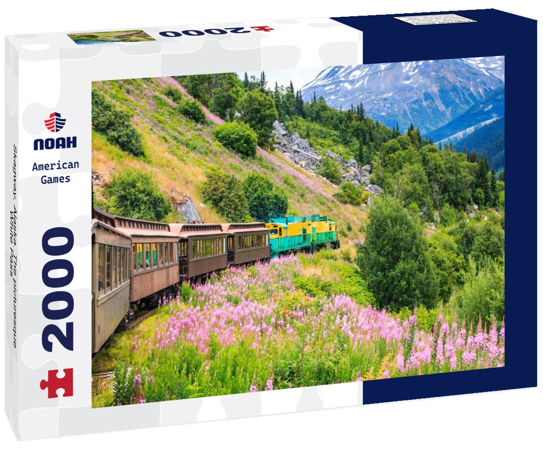 Skagway, Alaska. The picturesque White Pass 2000pc Puzzle