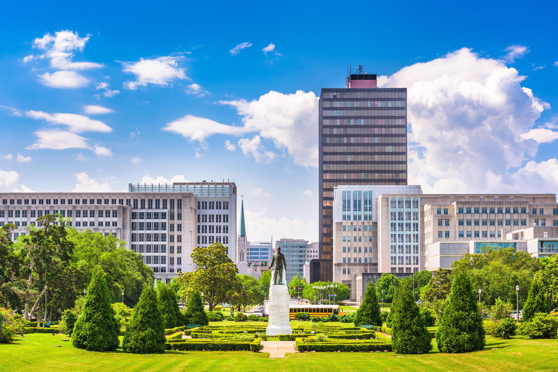 Baton Rouge, Louisiana, USA skyline of Louisiana State Capitol 2000pc Puzzle