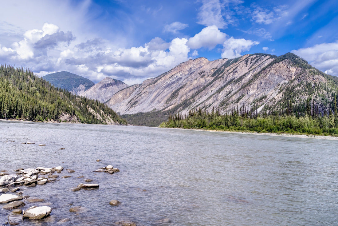 Upstream view to South Nahanni River - Nahanni National Park Reserve, Northwest Territories, Canada 2000pc Puzzle