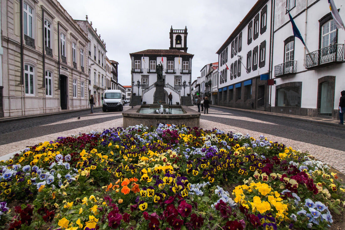 City Hall center in Ponta Delgada, Azores, Portugal 2000pc Puzzle