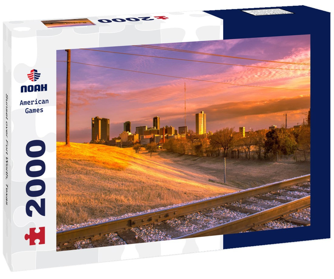 Sunset over Fort Worth, Texas 2000pc Puzzle