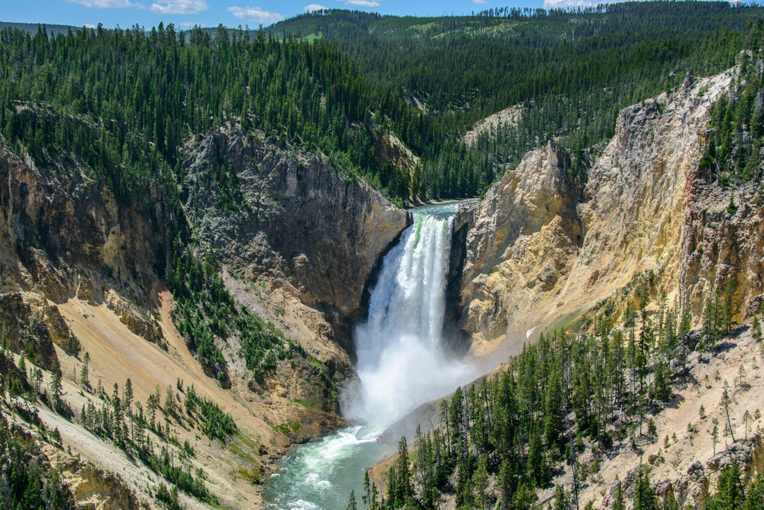 Noah Jigsaw Puzzle Yellowstone Falls in Yellowstone National Park, Wyoming, USA 2000 pieces