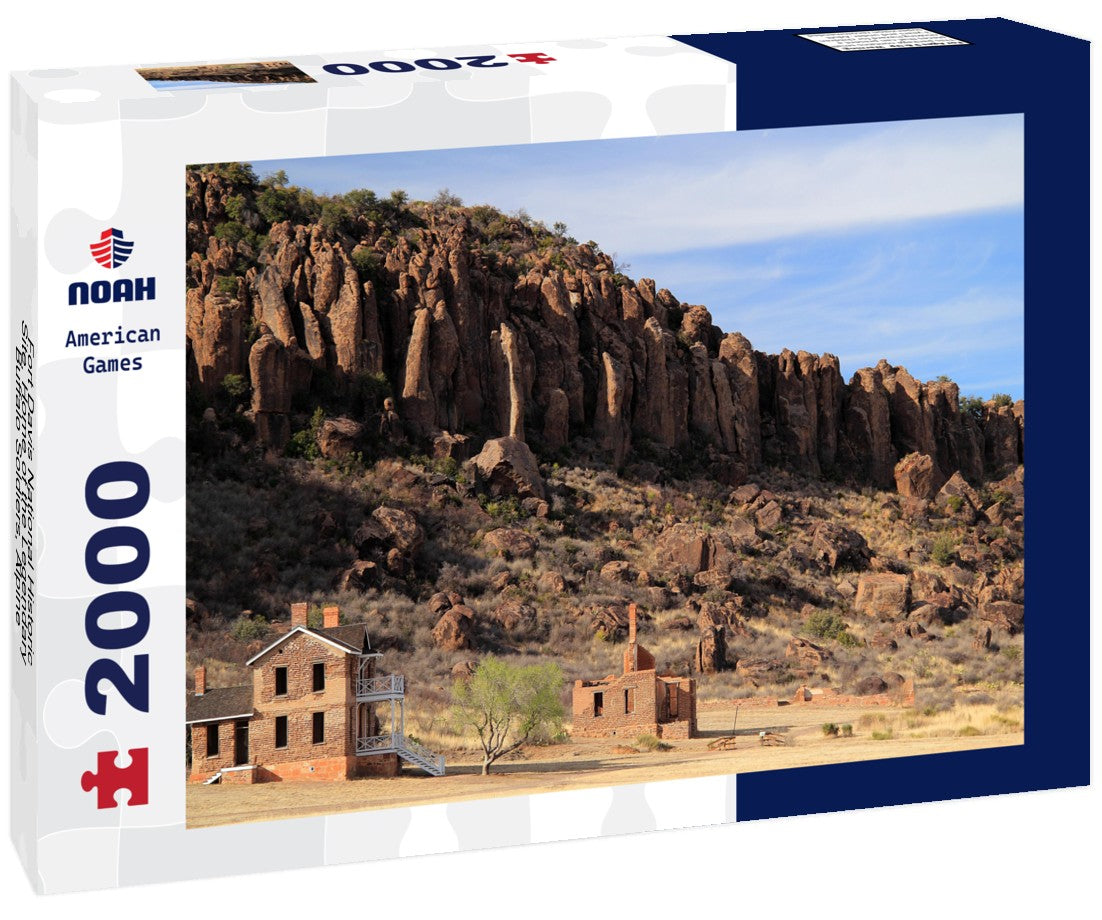 Fort Davis National Historic Site, Home of the Legendary Buffalo Soldiers, Alpine, Texas 2000pc Puzzle