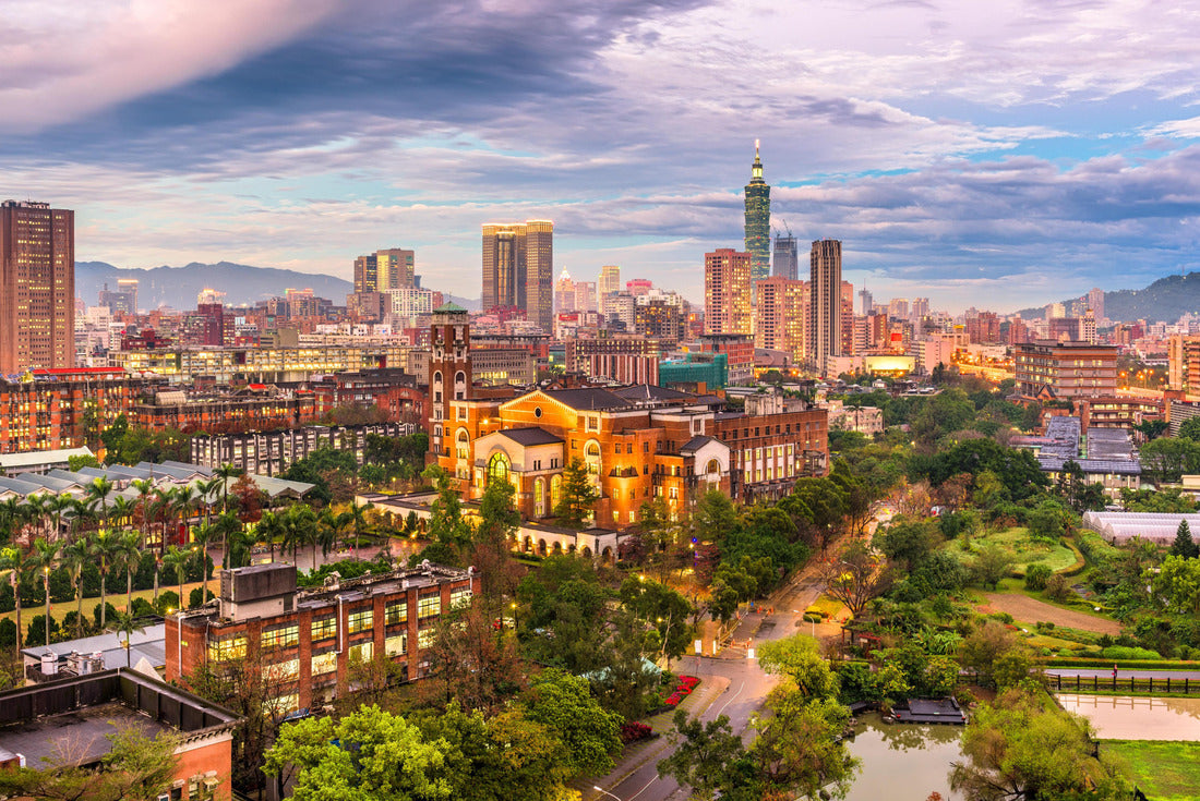 Taipei, Taiwan skyline at dusk 2000pc Puzzle