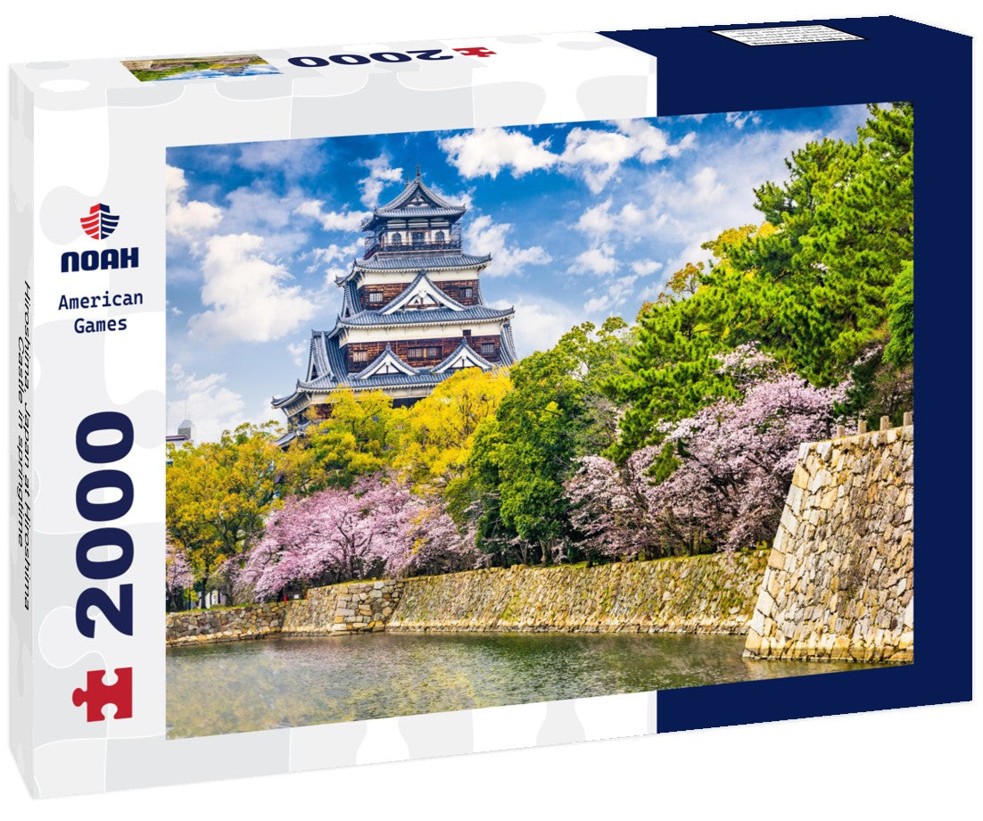 Hiroshima, Japan at Hiroshima Castle in springtime 2000pc Puzzle