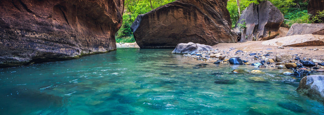 Noah Jigsaw Puzzle The Majestic Narrows in Zion National Park in Utah panorama 1000 pieces