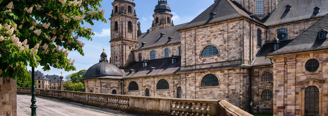 Noah Jigsaw Puzzle Cathedral in Fulda, Germany. Fulda Cathedral is the former abbey church of Fulda Abbey and the burial place of Saint Boniface panorama 1000 pieces