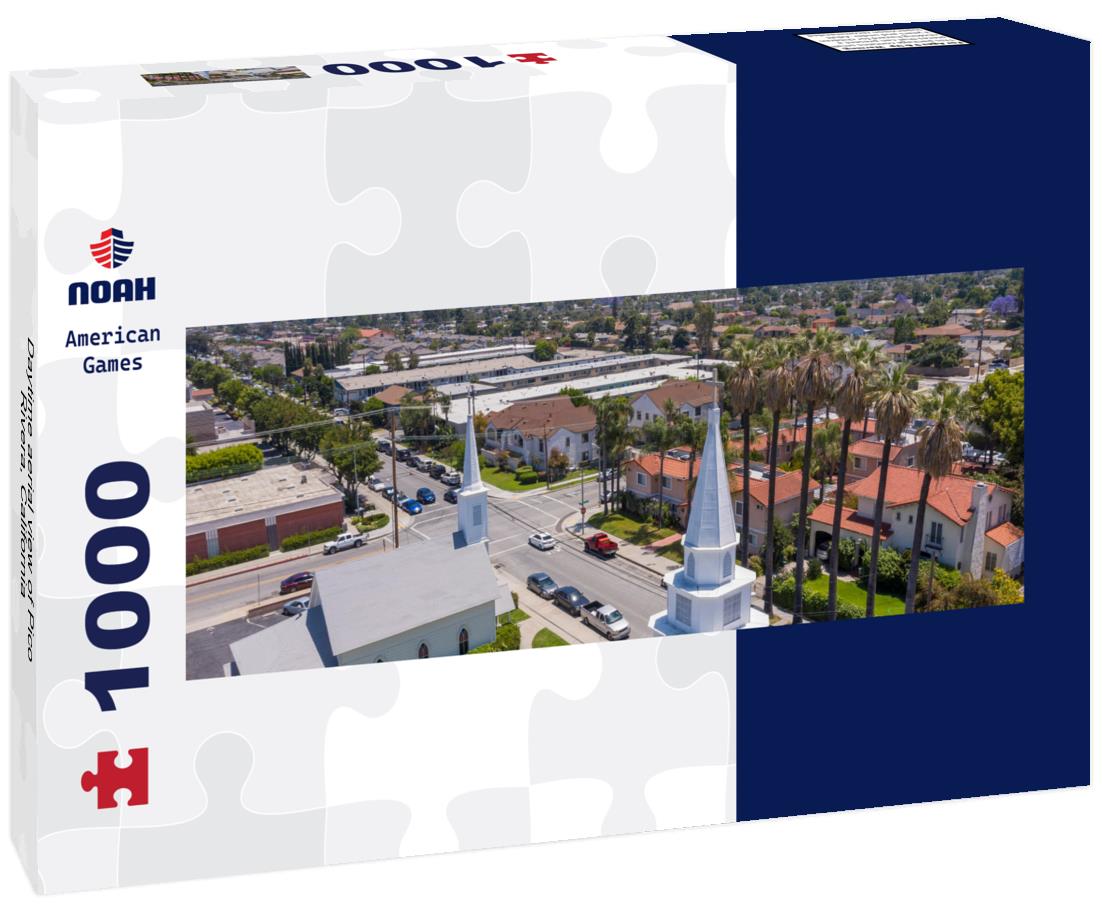 Noah Jigsaw Puzzle Daytime aerial view of Pico Rivera, California panorama 1000 pieces