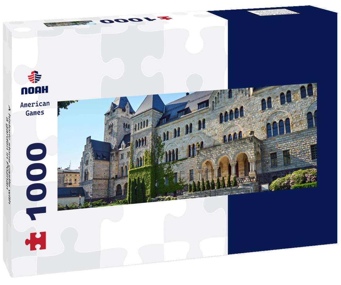 Noah Jigsaw Puzzle A historic stone castle with a garden in Poznan panorama 1000 pieces