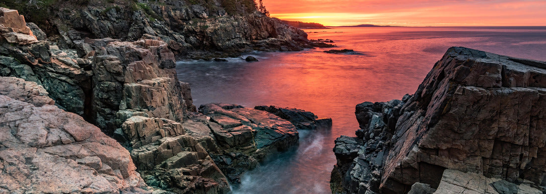 Noah Jigsaw Puzzle Sunrise over Acadia National Park panorama 1000 pieces