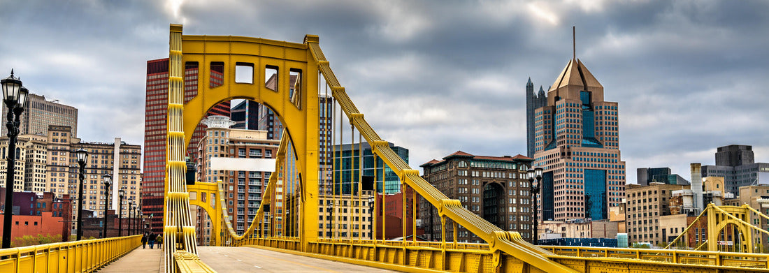 Noah Jigsaw Puzzle Andy Warhol Bridge across the Allegheny River in Pittsburgh - Pennsylvania, United States panorama 1000 pieces