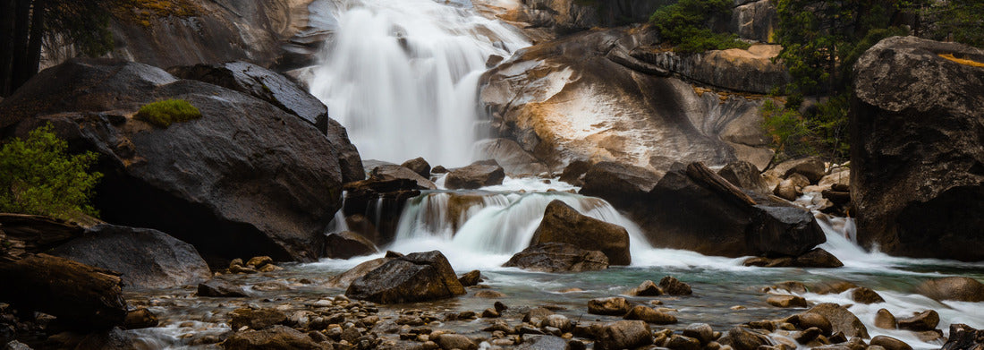Noah Jigsaw Puzzle Mist Falls long exposure in Kings Canyon National Park panorama 1000 pieces