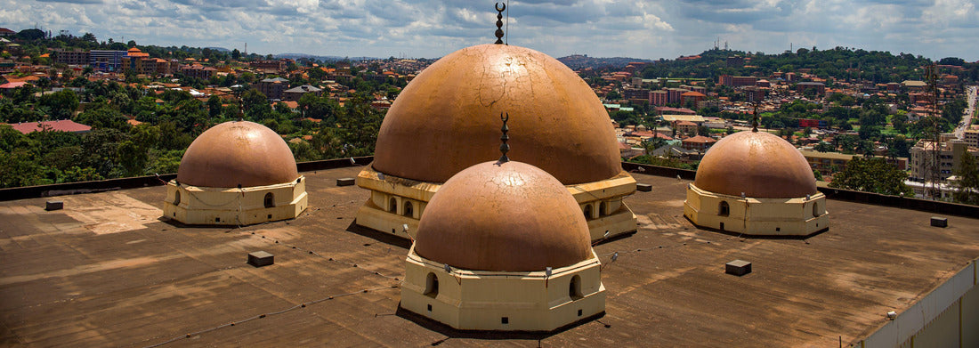 Noah Jigsaw Puzzle Minaret Gaddafi Uganda National Mosque in Kampala East Africa panorama 1000 pieces