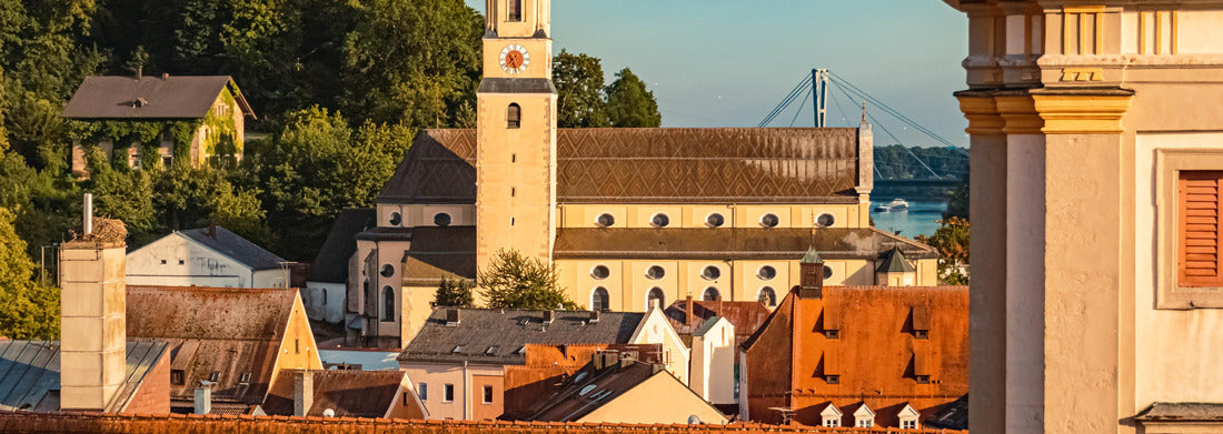 Noah Jigsaw Puzzle Beautiful church in Deggendorf, Bavaria, Germany panorama 1000 pieces