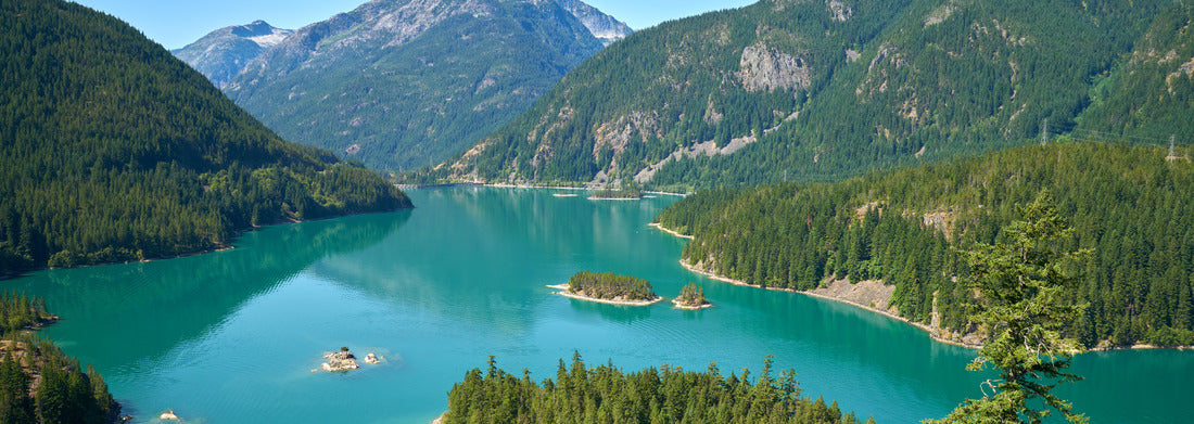 Noah Jigsaw Puzzle Diablo Lake North Cascades. Diablo Lake in North Cascades National Park, Washington State, USA panorama 1000 pieces