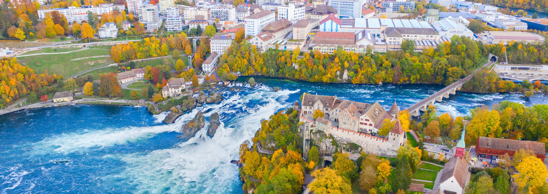 Noah Jigsaw Puzzle Rhine Falls - the largest waterfall in Europe panorama 1000 pieces
