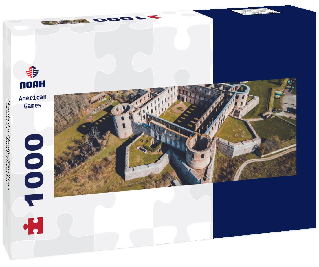 Noah Jigsaw Puzzle Borgholm Castle (Slott) as seen in Öland, Sweden panorama 1000 pieces
