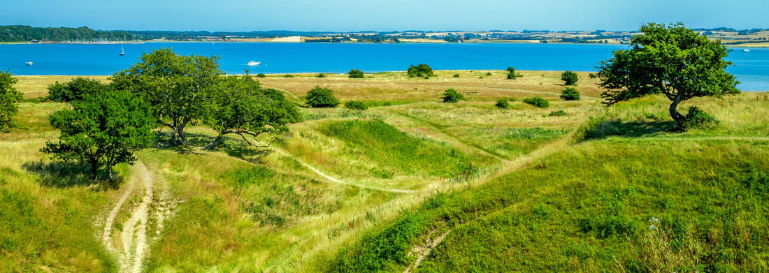 Noah Jigsaw Puzzle Beautiful Landscape in Mols Bjerge Near Knebel in Denmark panorama 1000 pieces
