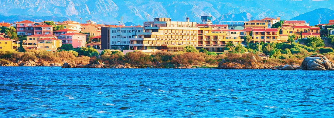 Noah Jigsaw Puzzle Urban landscape Olbia with the Mediterranean Sea, Sardinia, Italy panorama 1000 pieces