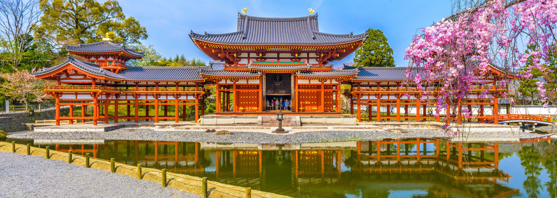 Noah Jigsaw Puzzle Byodo-in Temple, Uji, Kyoto, Japan in spring season. panorama 1000 pieces
