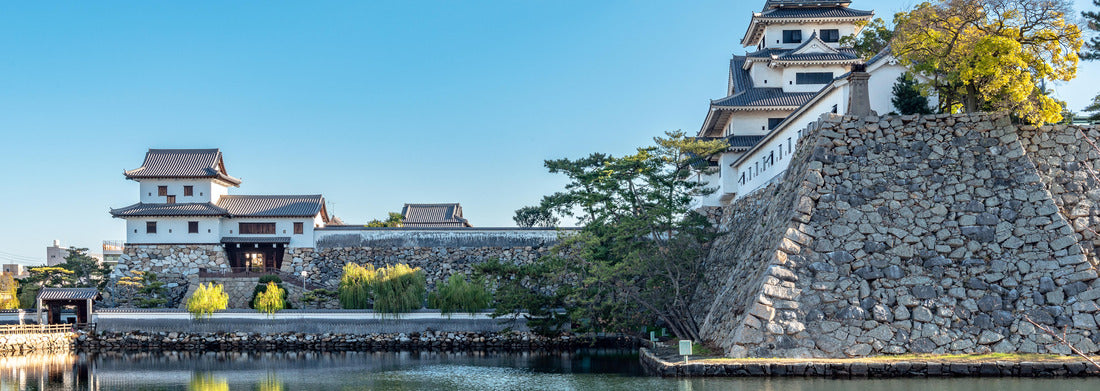 Noah Jigsaw Puzzle Landscape of Imabari Castle in Ehime, Japan panorama 1000 pieces