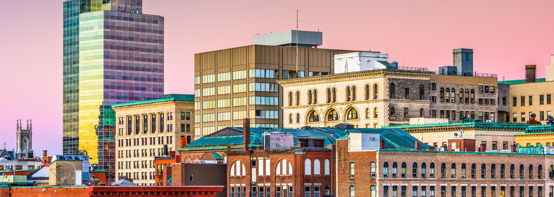 Noah Jigsaw Puzzle Worcester, Massachusetts, USA downtown city skyline panorama 1000 pieces