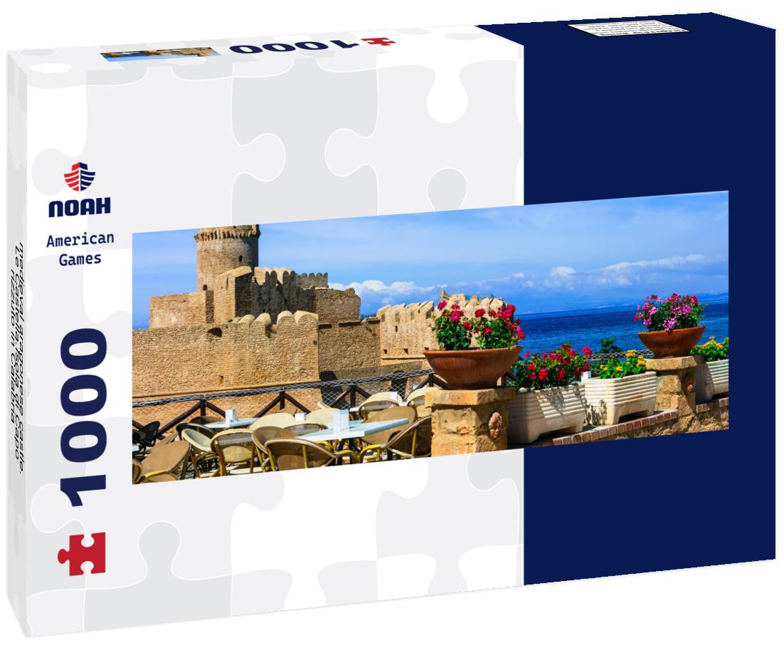 Noah Jigsaw Puzzle medieval aragonese castle. Le Castella.Isola di Capo rizzuto in Calabria panorama 1000 pieces