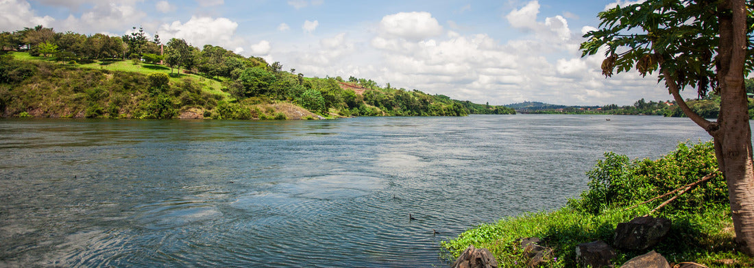 Noah Jigsaw Puzzle River Nile leaving Lake Victoria at Jinja, Uganda. It is considered to be the main source of the White Nile panorama 1000 pieces