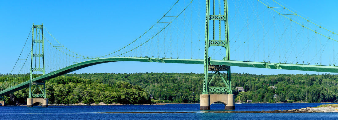 Noah Jigsaw Puzzle Deer Isle Maine Suspension Bridge panorama 1000 pieces