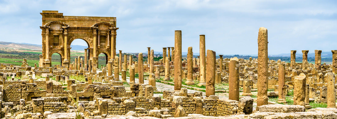 Noah Jigsaw Puzzle Timgad, ruins of a Roman-Berber city, UNESCO heritage in Algeria panorama 1000 pieces