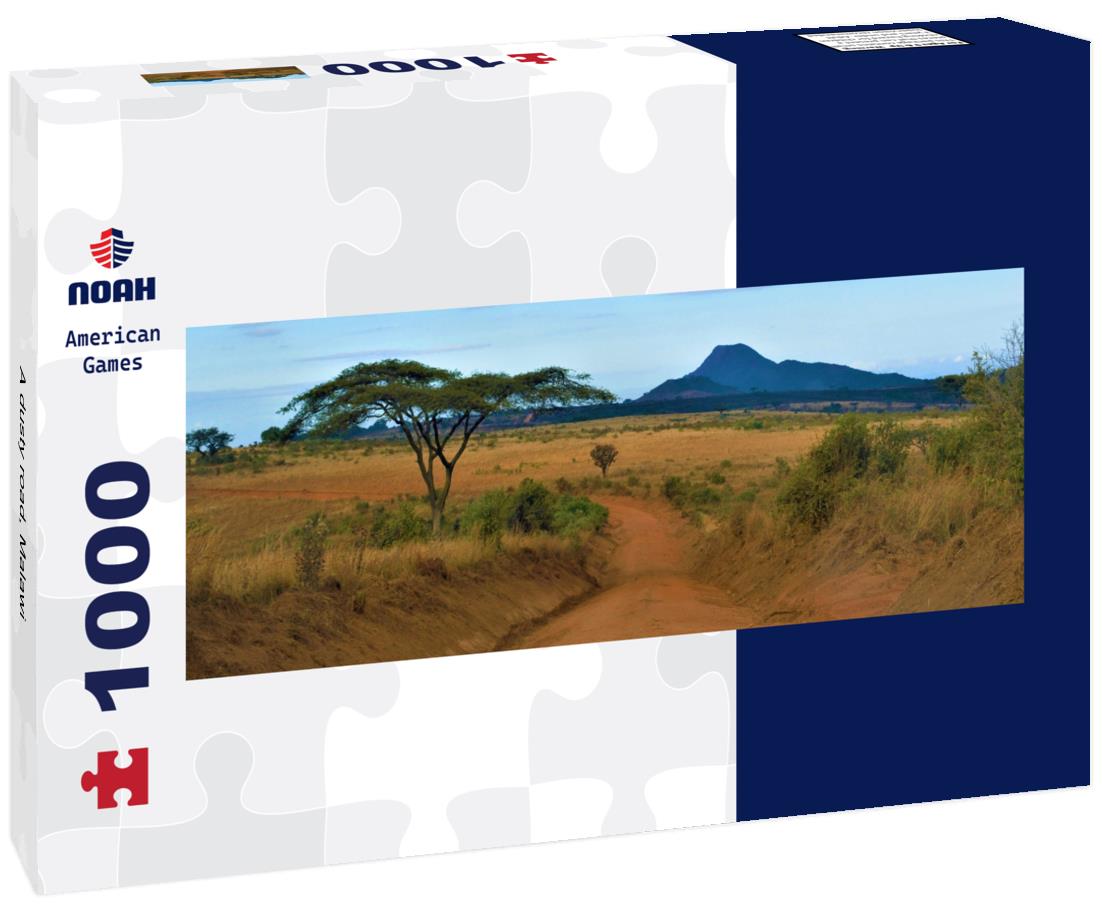 Noah Jigsaw Puzzle A dusty road, Malawi panorama 1000 pieces