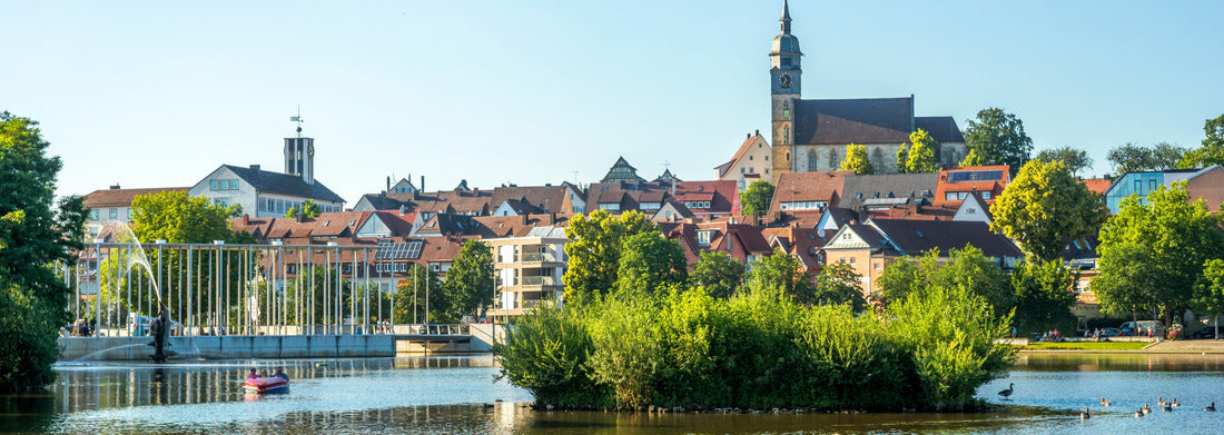 Noah Jigsaw Puzzle Böblingen, Lake, Germany panorama 1000 pieces