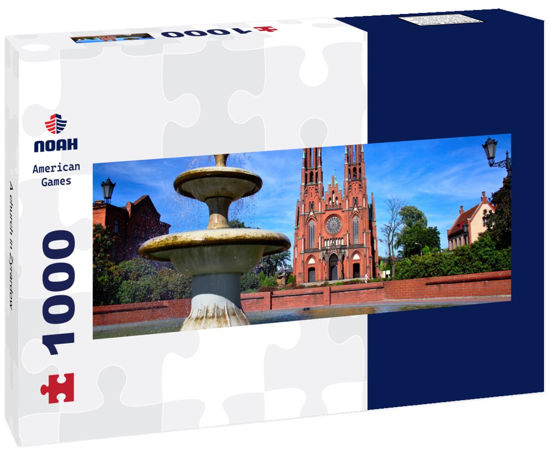 Noah Jigsaw Puzzle A church in Zyrardow panorama 1000 pieces