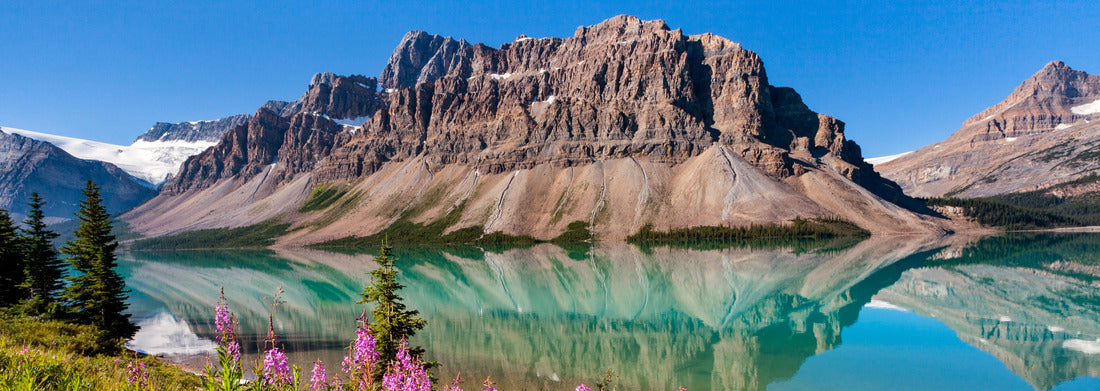 Noah Jigsaw Puzzle Waputik Range reflected on Bow Lake, Banff National Park, Alberta Canada panorama 1000 pieces