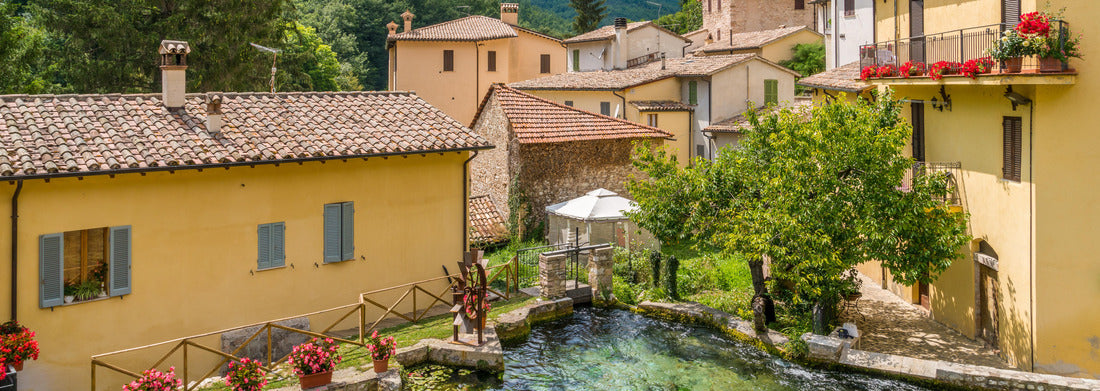 Noah Jigsaw Puzzle Rasiglia, small village near Foligno, province of Perugia. Umbria, Italy panorama 1000 pieces