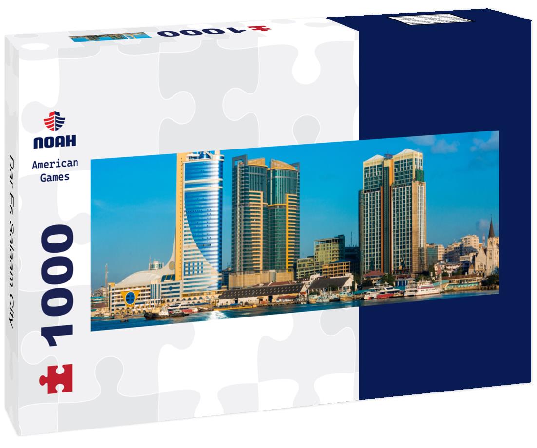 Noah Jigsaw Puzzle Dar Es Salaam City panorama 1000 pieces