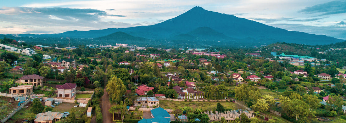 Noah Jigsaw Puzzle The landscape of Mount Meru in Arusha, Tanzania panorama 1000 pieces