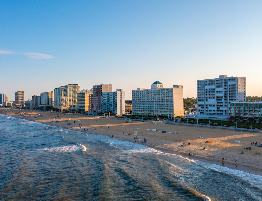 Noah Jigsaw Puzzle skyline of the Virginia Beach Oceanfront looking South 1000 pieces