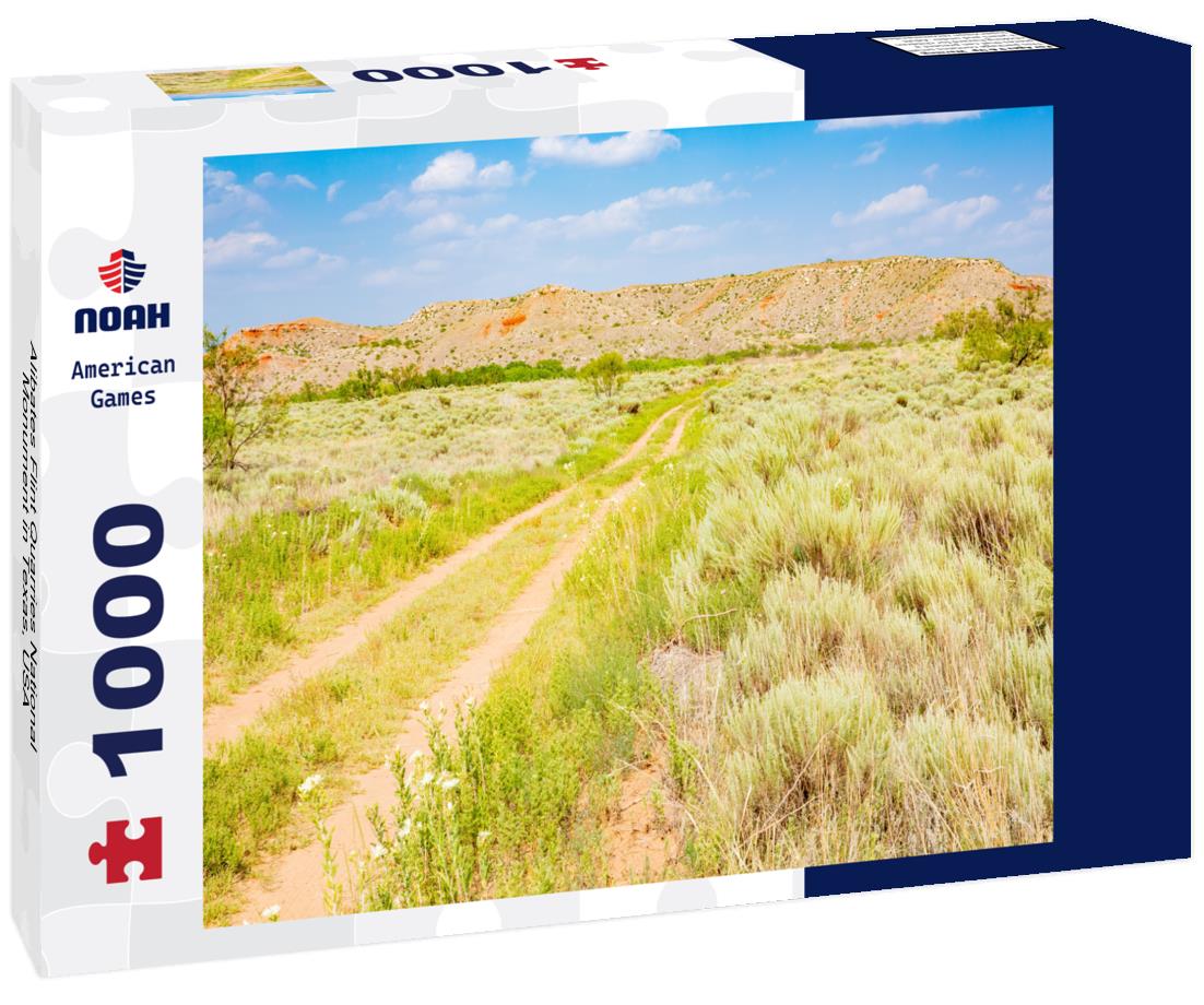 Noah Jigsaw Puzzle Alibates Flint Quarries National Monument in Texas, USA 1000 pieces