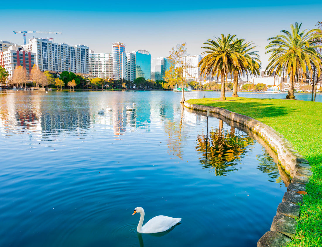 Noah Jigsaw Puzzle Orlando. Located in Lake Eola Park, Orlando, Florida, USA 1000 pieces