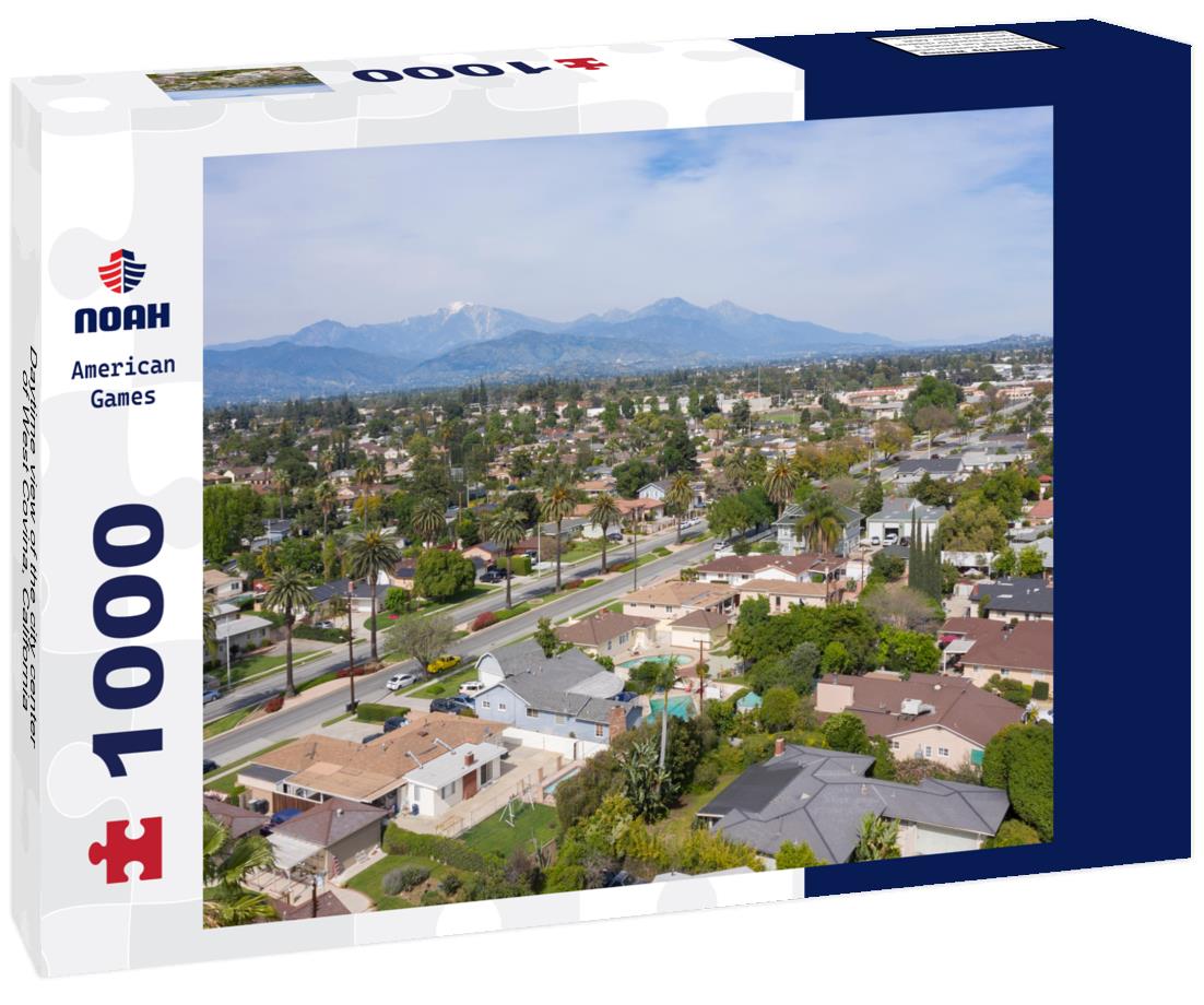Noah Jigsaw Puzzle Daytime view of the city center of West Covina, California 1000 pieces